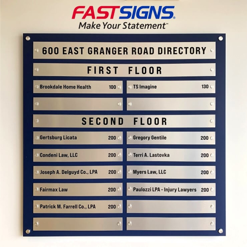 Wayfinding Signs